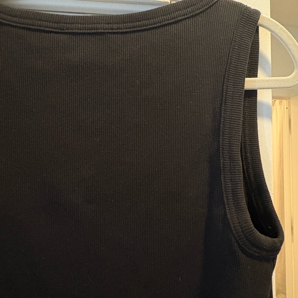 COS Black Ribbed Tank Top - Picture 7 of 7